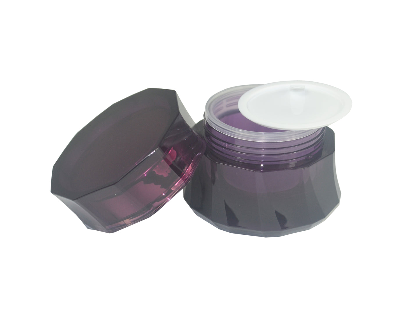 Acrylic cream jar-UW-C004-057